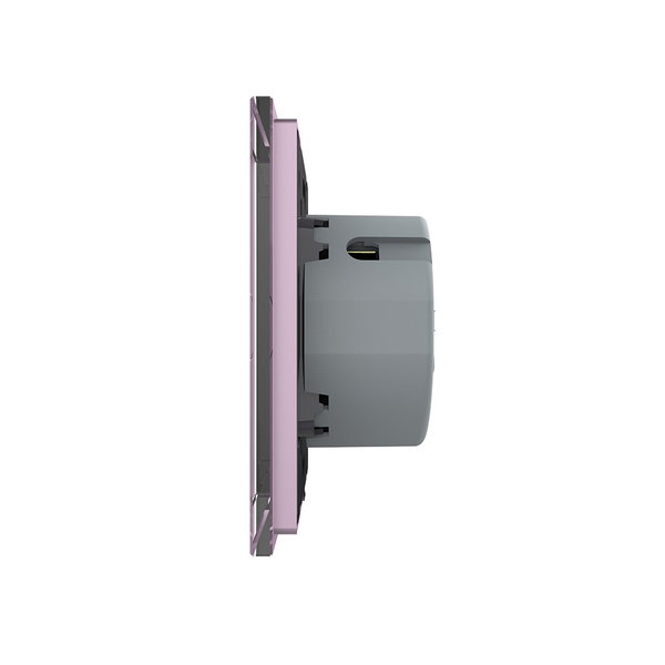 ZigBee SmartHome Zweifacher Wechsel-/Kreuzschalter Pink VL-C702SZ-17