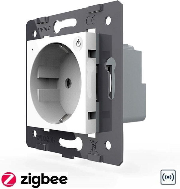 ZigBee SmartHome Modul Steckdose in Weiß VL-C7ZBED-11