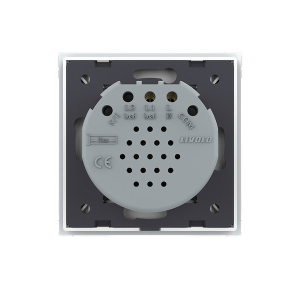 Einfacher Dimmer-Schalter Weiß VL-C701D-11-A