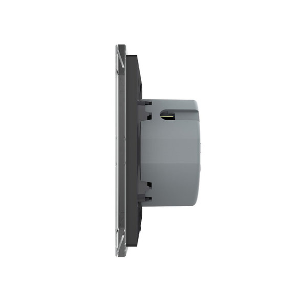 Zweifacher Taster/Serientaster für Smart Home Grau VL-C702IH-15