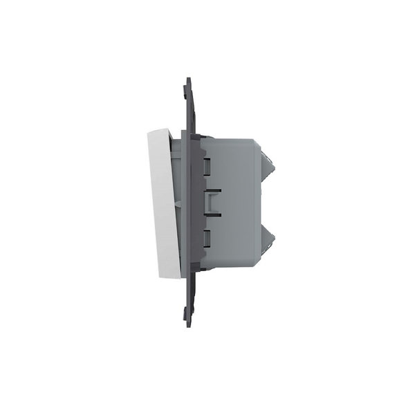 Modul Einfacher Wipp-Kreuzschalter Grau VL-C7-K1K-15