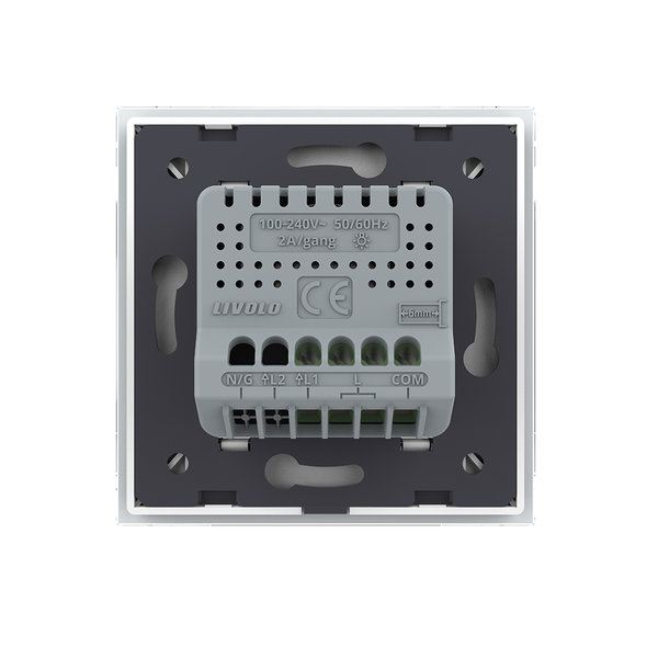 ZigBee SmartHome dimmbarer Wechsel-/Kreuzschalter Weiß VL-C701SDZ/SR-11-A