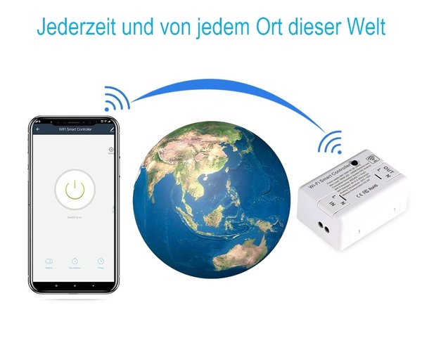 Set´s Smarter WiFi Controller Timer-Funktion WIFI-RSR02