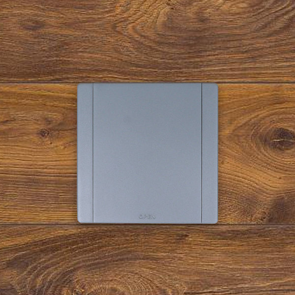 Edelstahl- Wandsteckdose Bodensteckdose Tischsteckdose mit einer Steckdose VDE