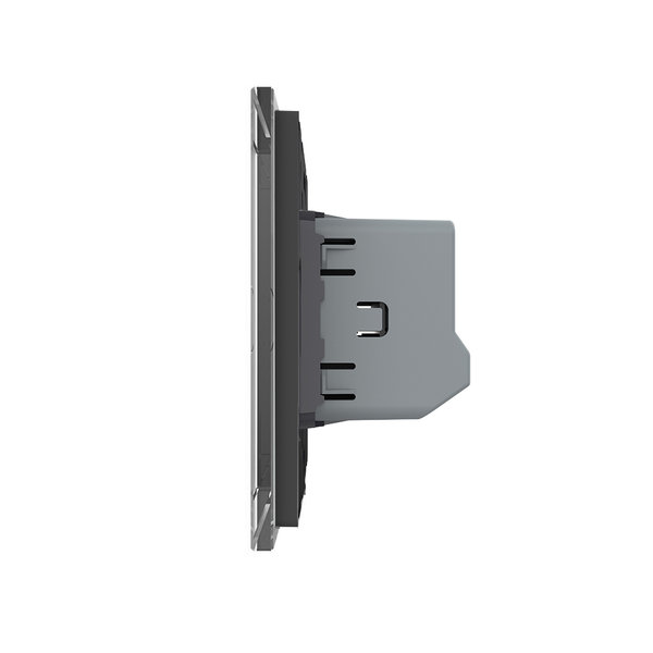 ZigBee SmartHome Einfacher Dimmer-Schalter Grau VL-FC1D2Z-2G-C1-15